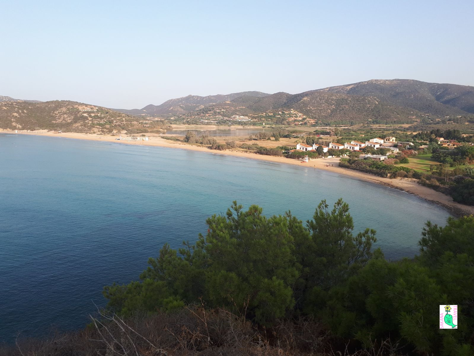 Sa Colonia dalla Torre di Chia